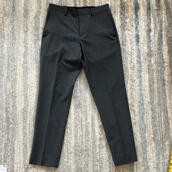 J. Crew Thompson men’s gray Pants tapered tailored modified 29x28.5 wool blend - Picture 6 of 8